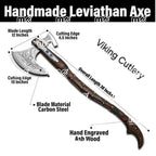 Hand Forged Replica Axe – Handmade Functional GOW Axe