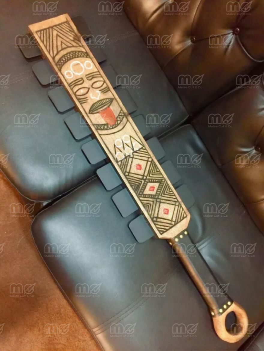 Macuahuitl Sword | Handmade Aztec Macuahuitl Weapon