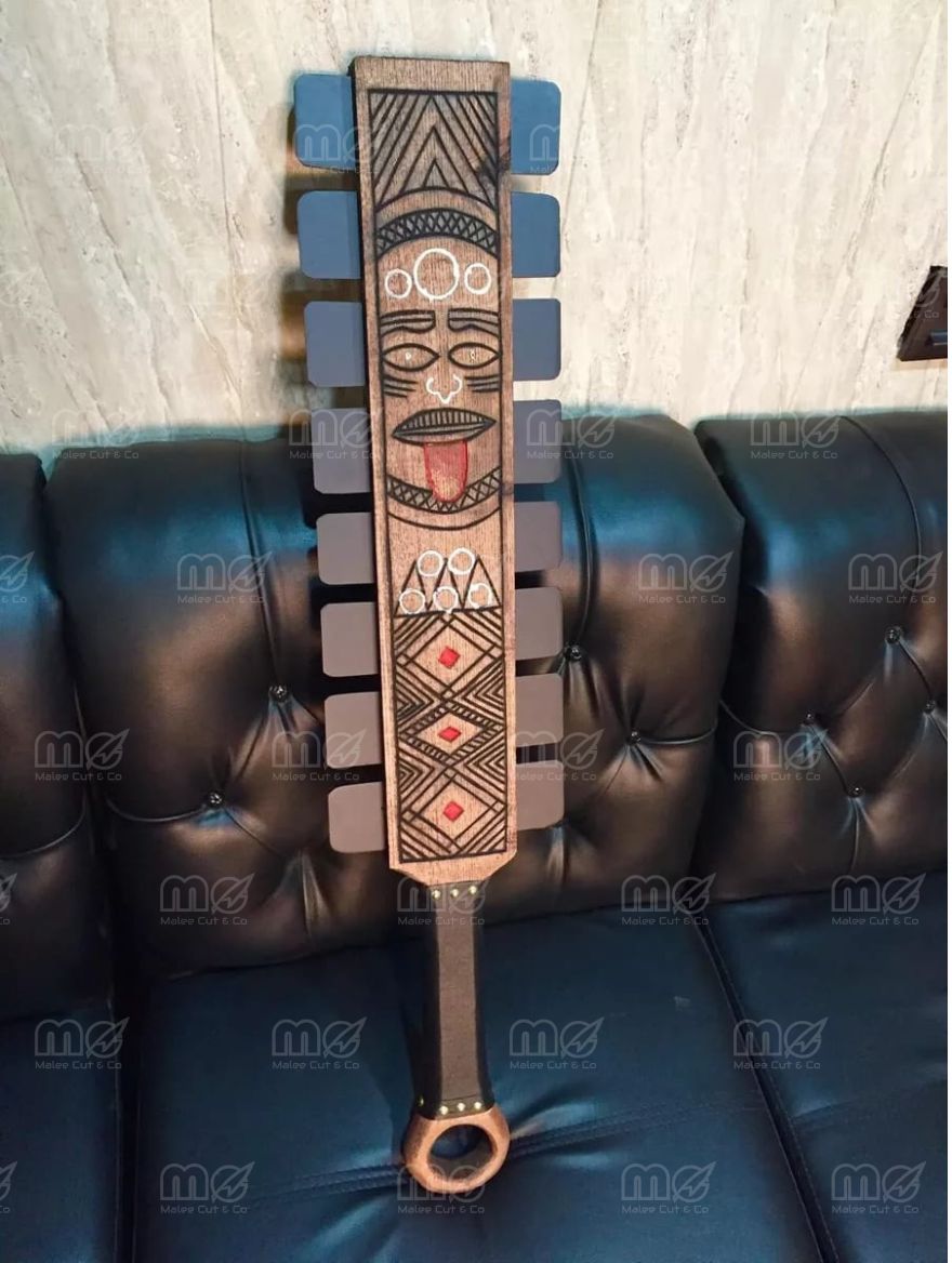Macuahuitl Sword | Handmade Aztec Macuahuitl Weapon
