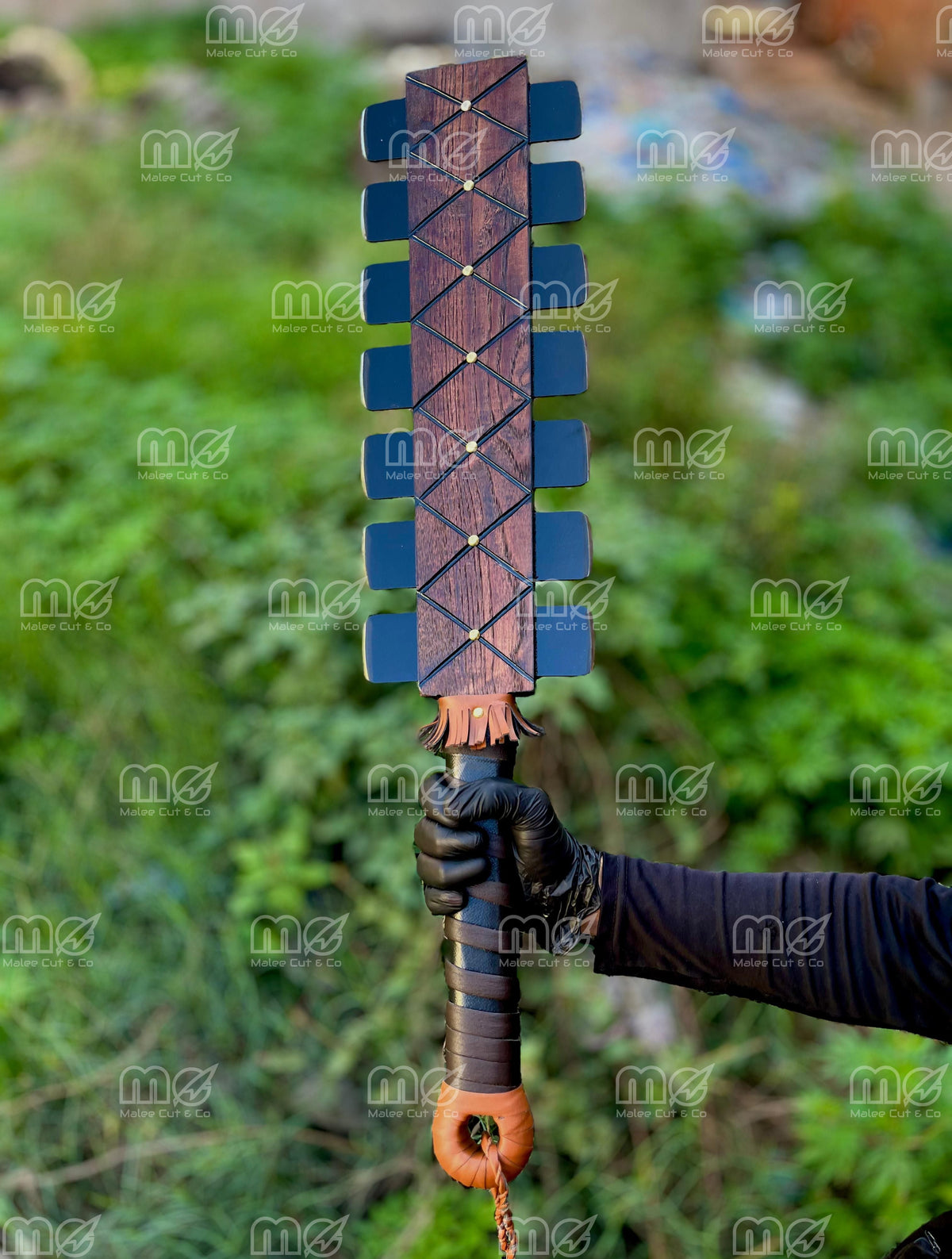 Handmade Aztec Obsidian Sword | Buy Macuahuitl Aztec Sword – Maleecutandco