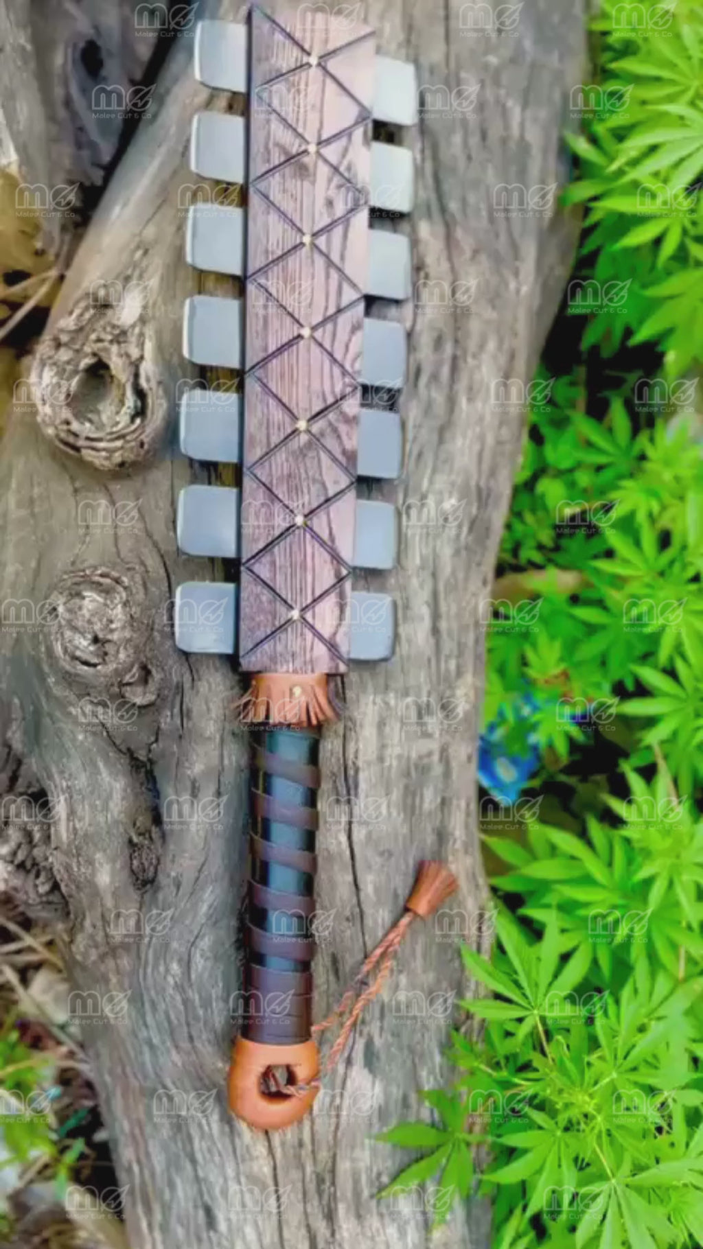 Handmade Macuahuitl Sword | Aztec Macuahuitl Sword | Free Shipping